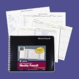 ABFAFR50 - Weekly Payroll Book, 112 Pages, Vinyl Cover