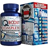 ULTRA Brain Boost Ginkgo Biloba Nootropics Supplement Supports Improved Memory Focus Mental Clarity Best Factor To Stay Awake & Study With Ashwagandha Root DMAE L Carnitine Taurine & Much More