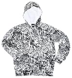 DC Collector Men's Hooded Zip Sweatshirt - White