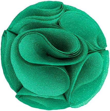Mens Lapel Rose . Solid Aqua