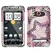 Rhinestones Protector Case for HTC EVO 4G, Twin Stars Full Diamond