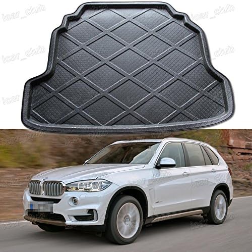 Black Car Rear Trunk Mat Cargo Boot Liner Tray Fit for BMW X5 2007-2016 F15