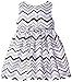 Youngland Girls' Velour Shrug with Chevron Dress