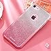 iPhone 7 Plus Case, Zuslab [Rosy Sparkle] Bling Luxury Glitter Cover, Dual Layer Fashion Protective Soft Rubber Flexible Ultra light Slim Case for Apple iPhone 7 Plus 2016 (Rainbow)