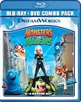 Cover Image for 'Monsters vs Aliens (Two-Disc Blu-ray/DVD Combo)'