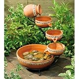 Smart Solar Mosaic Solar Cascade Fountain