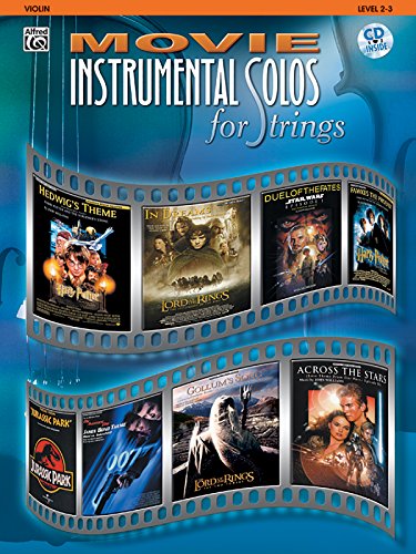 movie instrumental solos for strings violin book  cd
