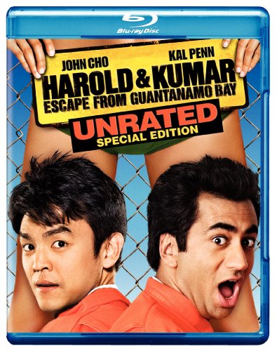 Cover art for  Harold & Kumar Escape From Guantanamo Bay (Unrated Special Edition) [Blu-ray]