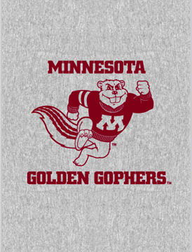 Buy Minnesota Golden Gophers NCAA Property of Collection Blanket Throw (58x48) by Biederlack