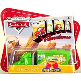 Disney World of Cars Mini Adventures Chick Hicks Hauler Racing Series Piston Cup