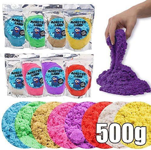 Wholesale Solutions Ltd - Magic Kinetic Coloured Play Sand Pack by Wholesale Solutions