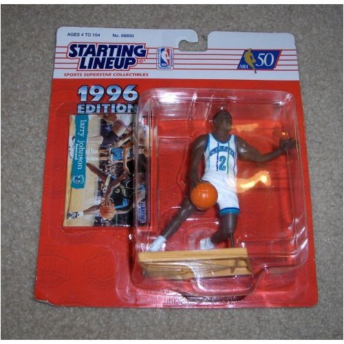 Childrens Toyshop  Toys : 1996 Larry Johnson NBA Starting Lineup Figure