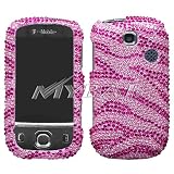61e0PtcHTaL. SL160  Zebra Skin  Diamante Protector Cover for Huawei U7519 Tap