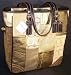 COACH HANDBAGS, HOLIDAY PATCHWORK LUNCH TOTE # 11408 (Gold Multicolor)