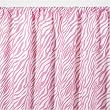 Dreamy Linens Pink Zebra Print Curtain Panel