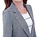 Women's Notch Collar Suits One Button Jacket Office Blazers My Wonderful World