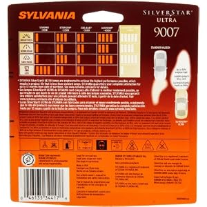 Sylvania-9007SU-BP-SilverStar-Ultra-High-Performance-Halogen-Headlight-Pack-of-2