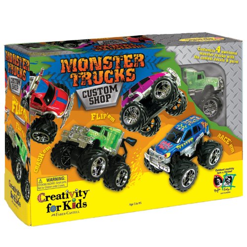 Creativity for Kids Monster Truck Custom Shop Activity