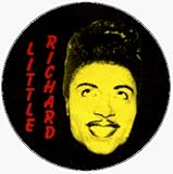 Little Richard - Eye Roll (Face Shot on Yellow) - 1 1/2