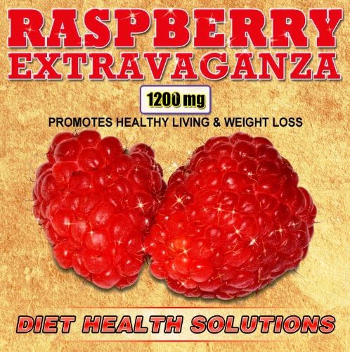 RASPBERRY EXTRAVAGANZA! 1200mg Formula ~ Raspberry Ketone ~ Powerful Weight Loss Formula