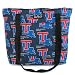 LA Tech Logo University Bulldogs Louisiana Tech Tote Bag Cotton with WATERPROOF LINING UNDERSIDE Travel, Baby, Diapers, Sports Gym or Beach Cute Best Unique AFTER CHRISTMAS GIFT IDEA for Him Her Man Men DAD MOM Woman Women Ladies