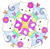 picture of Ravensburger Hello Kitty Mandala Designer