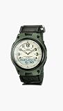 Casio Men's World Time Ana-Digi Data Bank 10-Year-Battery Watch #AW80V-3BV