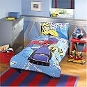 Transformers Animated 4 Piece Toddler Bedding Set Optimus Prime & Bumblebee