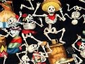 Day of the Dead Table Runner and Napkins