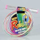 Rainbow Crystal Jump Rope Lazer Handles 7 Foot Long