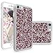 iPhone 6 Plus, iPhone 6S Plus Case, Cellularvilla [Dual Layer Protective ] Luxury Bling Jewel Rock Crystal Rhinestone Diamond Case Cover for Apple iPhone 6 Plus / 6S Plus 5.5 inch (Hot Pink Silver)