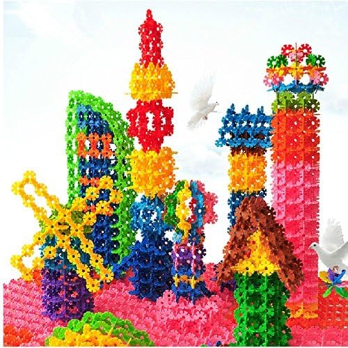 mecawig 1.3" Brain Flakes 300 Pieces Interlocking Plastic Disc Set