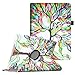 Fintie Case for iPad Air 2-360 Degree Rotating Stand Smart Protective Case Cover with Auto Sleep/Wake Feature for iPad Air 2, Love Tree