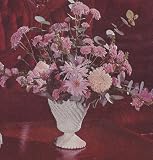 Vintage Crochet PATTERN to make - "Milk Glass" Flower Vase Jar Decor. NOT a finished item. This is a pattern and/or instructions to make the item only.