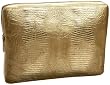 Kena Kai KKNZ0X Premium Italian Leather 13.3" Computer Sleeve,Gold,one size