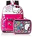 Hello Kitty Girls' Composition 15 Inch Backpack with Lunch Kit