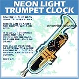 Musical Neon Trumpet Neon clock...Violin & saxophone also available!