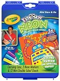 Crayola Color Explosion Neon Mini Carrying Case