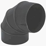 Imperial Mfg Group BM0014 Black Adjustable Elbow