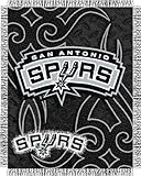 IMAGE OF San Antonio Spurs Jacquard Woven Throw Blanket