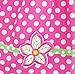 Sunny Fashion Girls Dress Pink Dot Flower Embroidered Sundress