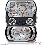 PSPgo Skin and Screen Protector Kit - Rusted Metal fits Sony PSP go