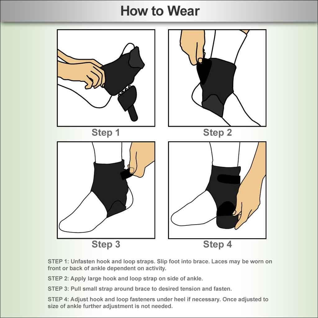 ACE Ankle Brace with Side Stabilizers Health & Personal Care