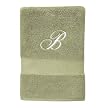 Fieldcrest Classic Monogrammed Bath Towel - Oil Green (A)