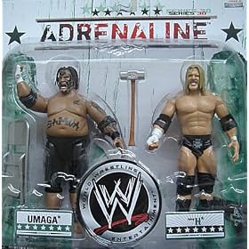 WWE JAKKS ADRENALINE 30 UMAGA & TRIPLE H