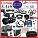 Canon XA10 Professional Camcorder with 64GB Internal Flash Memory and Full Manual Control with SSE 32GB Advanced Pro Kit includes 2 Batteries, charger, soft & Hard case, 2 Pro lenses and much more