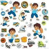RoomMates RMK1379SCS Go Diego Go! Peel & Stick Wall Decals