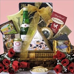 Forever Yours: Gourmet Wedding Anniversary Gift Basket