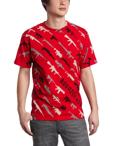 DTA SECURED BY ROGUE STATUS Mens Gunshow New Wave Tee