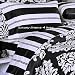 Modern Toile Damask Black and White Duvet Cover Set Full/Queen Modern Toile Damask Black and White Duvet Cover Set Full/Queen